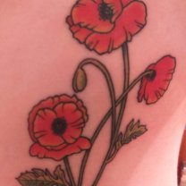 My rib/side tattoo, done by Ana Tatu at Black Lodge, Bournemouth in November 2016.
